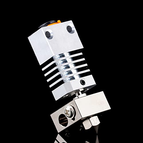 BZ 3D CR-10S Pro All Metal Hotend,Hohe Temperatur MK8 Plated Copper Düse 0.4mm,Plattierte Kupfer Heizblock für CR-10S Pro,CR-10S Pro V2,CR-10 Max,Ender 3 Neo,Ender 3 V2 Neo 3D-Druckern Hotend. von BZ 3D