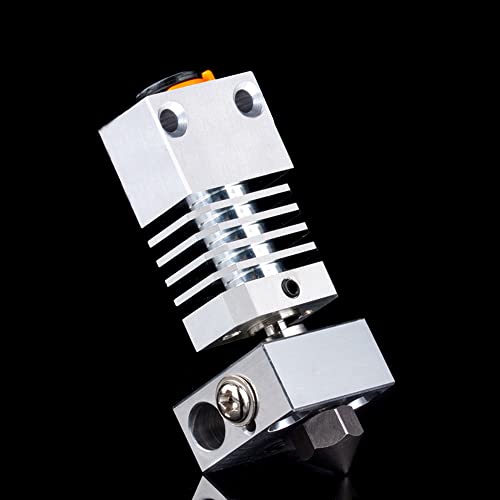 BZ 3D CR-10S Pro All Metal Hotend,Heatbreak aus Titanlegierung,MK8 Gehärtetem Stahl Düse 0.4mm für CR-10S Pro,CR-10S Pro V2,CR-10 Max,Ender 3 Neo,Ender 3 V2 Neo 3D-Druckern Hotend. von BZ 3D