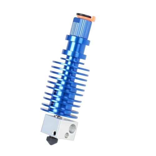 BZ 3D I3 Mega All Metal Hotend Kit,Upgrade Bi-Metal Heatbreak,Heizblock Aluminium,V6 Gehärtetem Stahl Düse 0.4mm für I3 Mega,Mega X,Mega S,Mega Pro,Chiron 3D-Drucker Extruder V5 J-Head Hotend. von BZ 3D