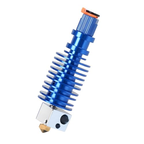 BZ 3D I3 Mega All Metal Hotend Kit,Upgrade Bi-Metal Heatbreak,Heizblock Aluminium,V6 Messing Düse 0,4mm für I3 Mega,Mega X,Mega S,Mega Pro,Chiron 3D-Drucker Extruder V5 J-Head Hotend. von BZ 3D