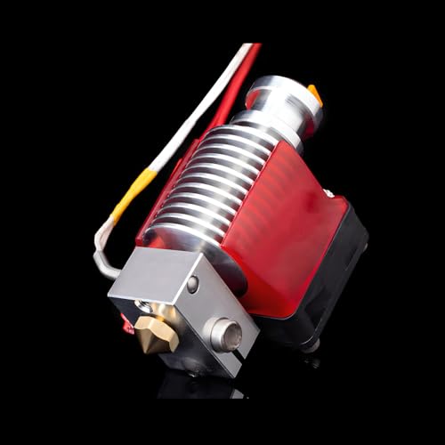 BZ 3D V6 All Metal Hotend 24V 40W Direct & Bowden Kit,V6 Messing Düsen 0.4mm,Heatbreak Titanlegierung,Lüfter und Halterung für 3D-Drucker V6 Hotend,Titan,Dual Driver Extruder. von BZ 3D