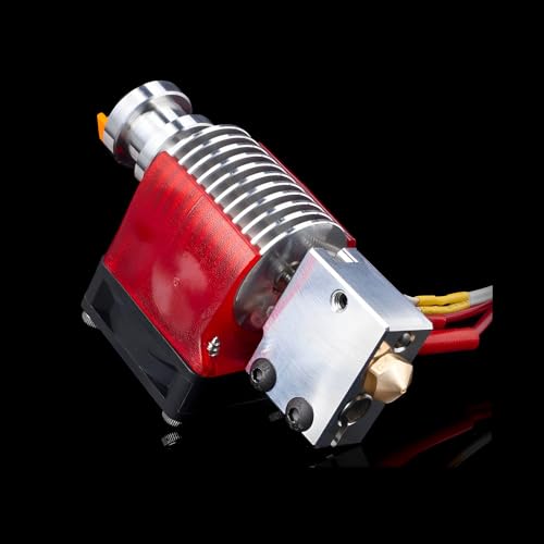 BZ 3D V6 Volcano All Metal 24V 40W Direct & Bowden Kit,Volcano Messing Düsen 0.4mm,Heatbreak Titanlegierung für 3D-Drucker V6 Volcano Hotend,Titan Extruder,Dual Driver Extruder. von BZ 3D