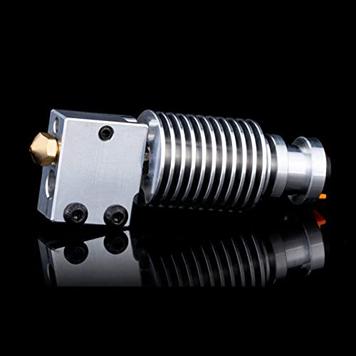 BZ 3D V6 Volcano All Metal Hotend,Volcano Heizblock,Messing Düse 0,4mm,Heatbreak aus Titanlegierung für V6 Volcano Hotend,Prusa i3 MK3S MK3 MK2 MK2S,Titan,Dual Driver Extruder. von BZ 3D