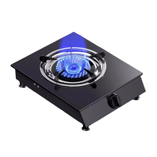 BZJPRFC Tragbarer Gasherd, 4,2 KW-Gasherd, Gas-/LP-Gas-Umrüstofen, Mit Flammendurchschlagschutz, for Die Küche Zu Hause(LPG) von BZJPRFC