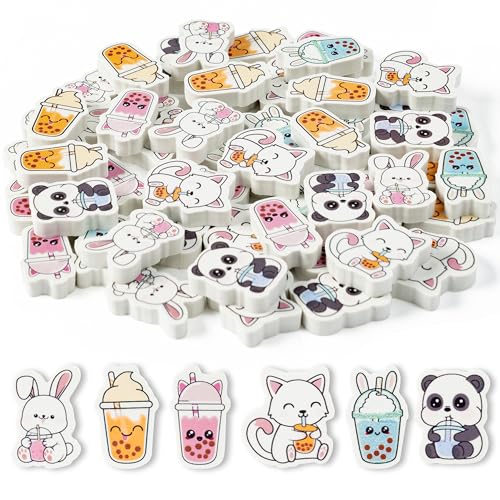 BZaber Mini-Radiergummi für Kinder, niedlich, Kawaii, Panda, Kaninchen, Katze, Boba, Tasse, Radiergummis, 3D-Schreibtisch-Puzzle, Radiergummis, Haustier für Studenten, Schulbedarf, Klassenzimmer, BZaber Mini-Radiergummi für Kinder, niedlich, Kawaii, Panda, Kaninchen, Katze, Boba, Tasse, Radiergummis, 3D-Schreibtisch-Puzzle, Radiergummis, Haustier für Studenten, Schulbedarf, Klassenzimmer, von BZaber