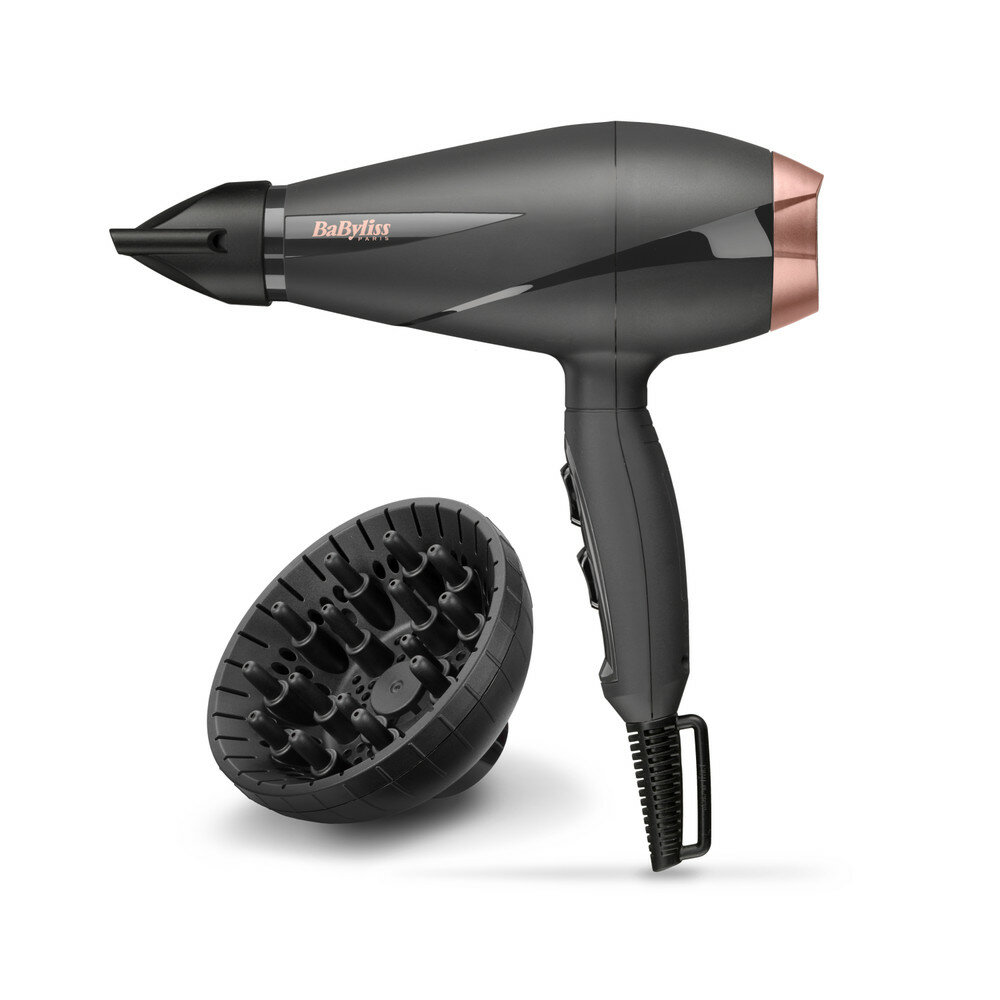 BaByliss 6709DE Haartrockner Schwarz, Rosa-Goldfarben 2100 W BaByliss 6709DE Haartrockner Schwarz, Rosa-Goldfarben 2100 W von BaByliss