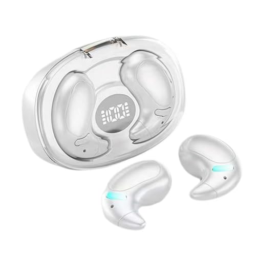 BaYuYPOO Schlafkopfhörer, kabellose Schlaf-Ohrhörer für Seitenschläfer, Geräuschunterdrückung Ohrhörer zum Schlafen, ultradünne Bluetooth 5.3-Kopfhörer, bequeme unsichtbare Schlaf-Ohrhörer von BaYuYPOO