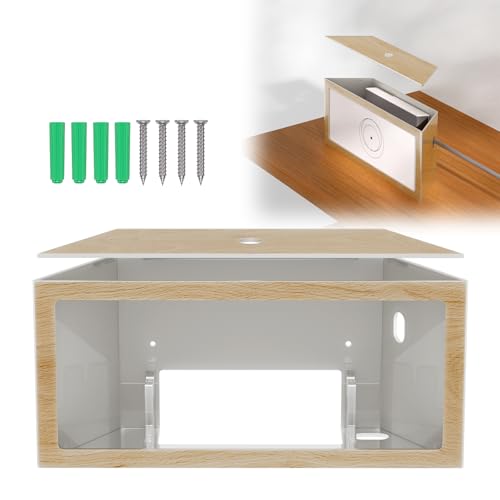 All in One Starlink Gen 3 Router（(UTR-32） Halterung, Starlink Standard Gen 3 Mesh Router und V3 Netzteil Montageset, Ethernet Adapter, Wandhalterung für Gen 3 High Performance Standard Dishy von Baaletc