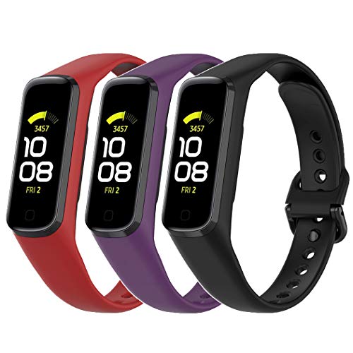 Baaletc Armbänder kompatibel mit Samsung Galaxy Fit 2 SM-R 220, weiches Silikon-Ersatzarmband für Samsung Galaxy Fit 2 R220 von Baaletc