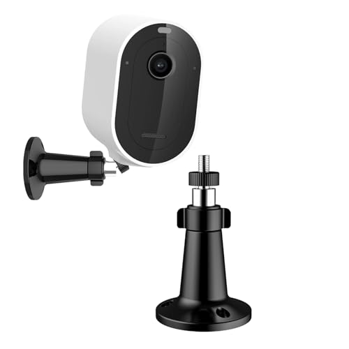 Verstellbare Sicherheits Wandhalterung Kompatibel mit Arlo Pro,Pro 2, Pro 3, Pro 4, Arlo Pro 5, Arlo Ultra and Ultra 2,Ring Cam,Wyze Cam Pan und Andere mit 1/4" Schraubenloch von Baaletc