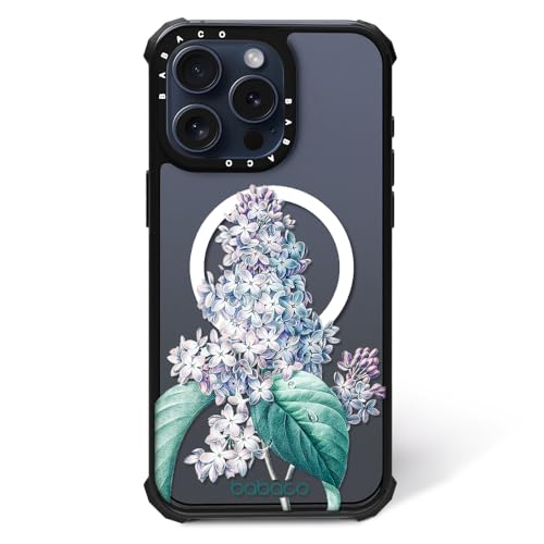 Babaco ERT Group Original und Offiziell Lizenziertes Muster Flowers 024 Magnetisch Handyhülle für iPhone 15 Case, Zoll Kompatibel mit MagSafe, stoßfest, Hülle, Transparent Babaco ERT Group Original und Offiziell Lizenziertes Muster Flowers 024 Magnetisch Handyhülle für iPhone 15 Case, Zoll Kompatibel mit MagSafe, stoßfest, Hülle, Transparent von Babaco