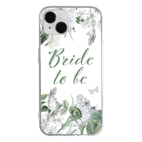 Babaco ERT Group Handyhülle für Apple iPhone 14 Plus Original und offiziell Lizenziertes Muster Bride to be 005 optimal an die Form des Handy angepasst, hülle aus TPU von Babaco