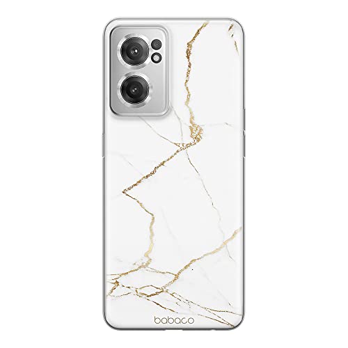 Babaco ERT Group Handyhülle für Oneplus Nord CE 2 Original und offiziell Lizenziertes Muster Marble 014 optimal an die Form des Handy angepasst, hülle aus TPU von Babaco