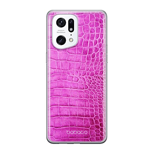 Babaco ERT Group Handyhülle für Oppo FIND X5 PRO Original und offiziell Lizenziertes Muster Animals 002 optimal an die Form des Handy angepasst, hülle aus TPU von Babaco