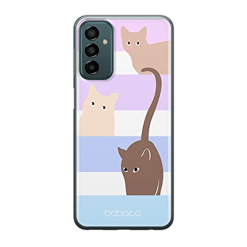 Babaco ERT Group Handyhülle für Samsung M13 4G/M23 5G/F23 Original und offiziell Lizenziertes Muster Cats 014 optimal an die Form des Handy angepasst, hülle aus TPU von Babaco