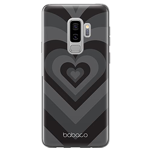 Babaco ERT Group Handyhülle für Samsung S9 Plus Original und offiziell Lizenziertes Muster Hearts 007 optimal an die Form des Handy angepasst, hülle aus TPU von Babaco