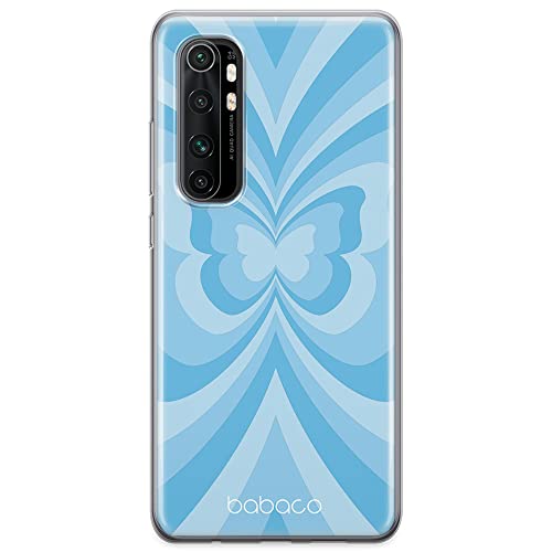 Babaco ERT Group Handyhülle für Xiaomi MI Note 10 Lite Original und offiziell Lizenziertes Muster Butterflies 001 optimal an die Form des Handy angepasst, hülle aus TPU von Babaco