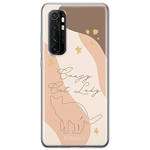 Babaco ERT Group Handyhülle für Xiaomi MI Note 10 Lite Original und offiziell Lizenziertes Muster Cats 009 optimal an die Form des Handy angepasst, hülle aus TPU von Babaco