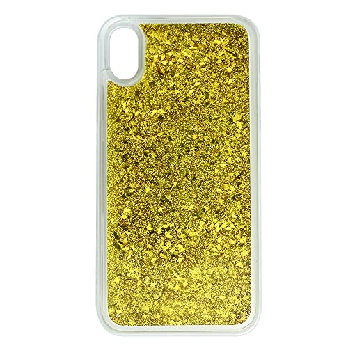 Babaco Handyhülle für iPhone XR, flüssiger Glitzereffekt, Gold Babaco Handyhülle für iPhone XR, flüssiger Glitzereffekt, Gold von Babaco