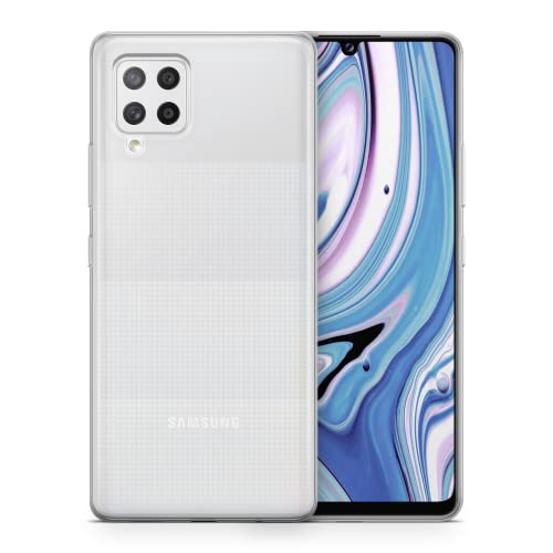 Babaco Premium Clear Handyhülle für Samsung A42 5G optimal an die Form des Mobiltelefons angepasst, Kristallhülle aus TPU von Babaco