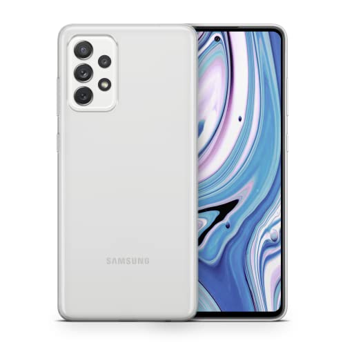 Babaco Premium Clear Handyhülle für Samsung A52 5G / A52 LTE 4G / A52S 5G optimal an die Form des Mobiltelefons angepasst, Kristallhülle aus TPU von Babaco