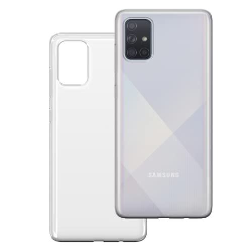 Babaco Premium Clear Handyhülle für Samsung A71 optimal an die Form des Mobiltelefons angepasst, Kristallhülle aus TPU von Babaco
