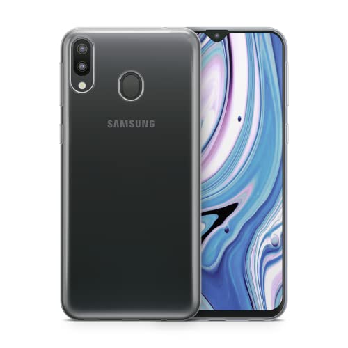 Babaco Premium Clear Handyhülle für Samsung M20 optimal an die Form des Mobiltelefons angepasst, Kristallhülle aus TPU von Babaco