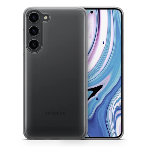 Babaco Premium Clear Handyhülle für Samsung S23 Plus optimal an die Form des Mobiltelefons angepasst, Kristallhülle aus TPU von Babaco
