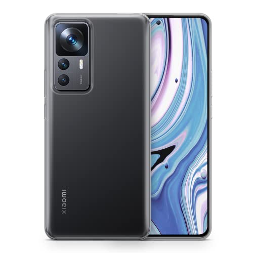 Babaco Premium Clear Handyhülle für Xiaomi 12T/12T Pro/K50 Ultra optimal an die Form des Mobiltelefons angepasst, Kristallhülle aus TPU von Babaco