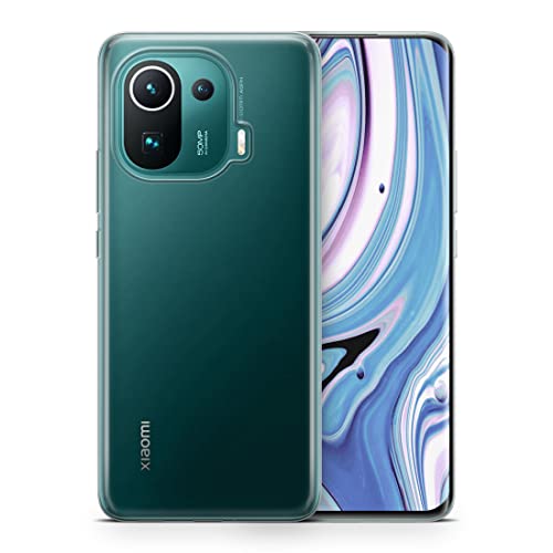 Babaco Premium Clear Handyhülle für Xiaomi MI 11 PRO optimal an die Form des Mobiltelefons angepasst, Kristallhülle aus TPU Babaco Premium Clear Handyhülle für Xiaomi MI 11 PRO optimal an die Form des Mobiltelefons angepasst, Kristallhülle aus TPU von Babaco