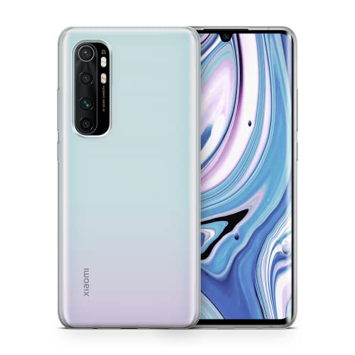 Babaco Premium Clear Handyhülle für Xiaomi MI Note 10 Lite optimal an die Form des Mobiltelefons angepasst, Kristallhülle aus TPU von Babaco