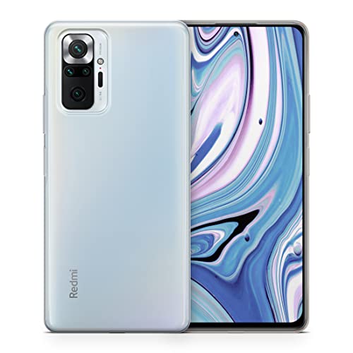 Babaco Premium Clear Handyhülle für Xiaomi REDMI Note 10 PRO optimal an die Form des Mobiltelefons angepasst, Kristallhülle aus TPU von Babaco