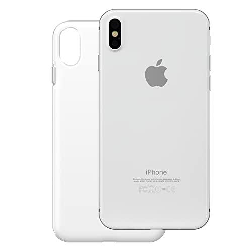 Babaco Premium Clear Handyhülle für iPhone X/XS optimal an die Form des Mobiltelefons angepasst, Kristallhülle aus TPU von Babaco