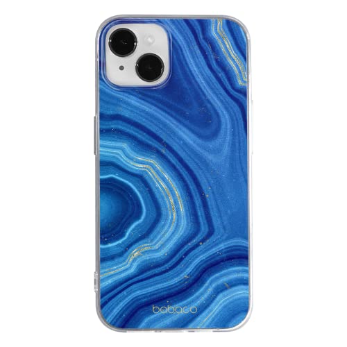 ERT Group Handyhülle für Apple iPhone 14 Original und offiziell Lizenziertes Babaco Muster Marble 004 optimal an die Form des Handy angepasst, hülle aus TPU von Babaco