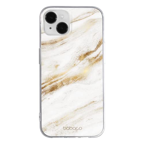 ERT Group Handyhülle für Apple iPhone 14 Original und offiziell Lizenziertes Babaco Muster Marble 013 optimal an die Form des Handy angepasst, hülle aus TPU von Babaco