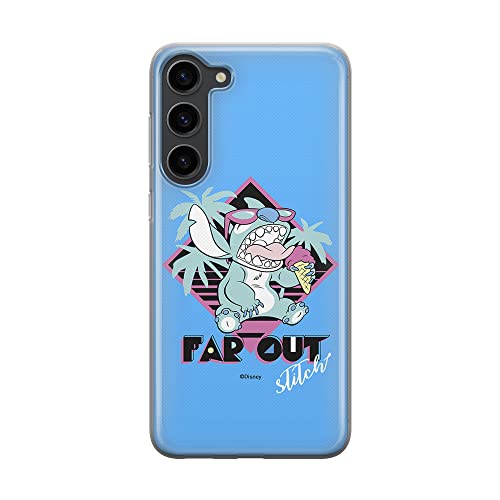 ERT Group Handyhülle für Samsung S23 Original und offiziell Lizenziertes Disney Muster Stich 005 optimal an die Form des Handy angepasst, hülle aus TPU von Babaco