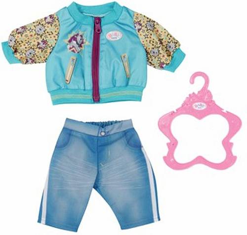 Baby Born Zapf Outfit mit Jacke 43cm 833599 von Baby Born