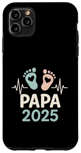 Papa 2025 - Vatertag Geburt Vater Papa Nachwuchs Hülle für iPhone 11 Pro Max von Baby