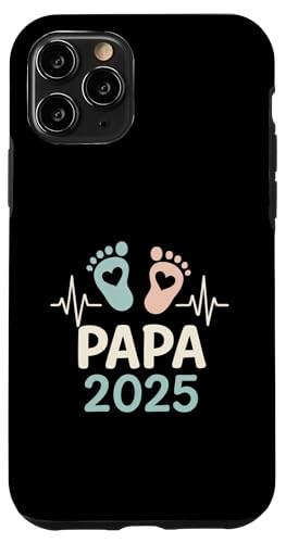 Papa 2025 - Vatertag Geburt Vater Papa Nachwuchs Hülle für iPhone 11 Pro von Baby