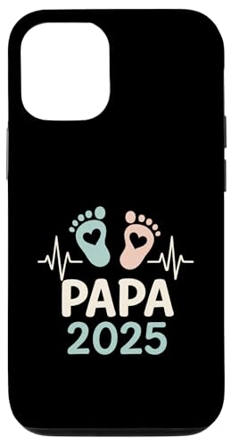 Papa 2025 - Vatertag Geburt Vater Papa Nachwuchs Hülle für iPhone 12/12 Pro von Baby