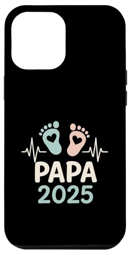 Papa 2025 - Vatertag Geburt Vater Papa Nachwuchs Hülle für iPhone 12 Pro Max von Baby