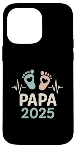 Papa 2025 - Vatertag Geburt Vater Papa Nachwuchs Hülle für iPhone 14 Pro Max von Baby