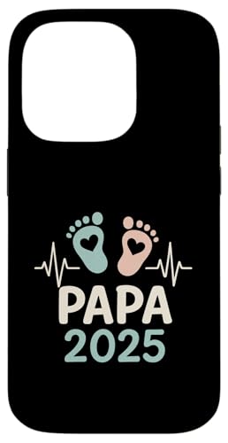 Papa 2025 - Vatertag Geburt Vater Papa Nachwuchs Hülle für iPhone 14 Pro von Baby