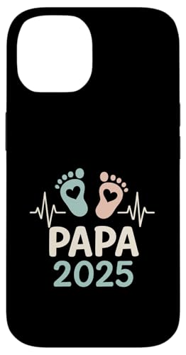 Papa 2025 - Vatertag Geburt Vater Papa Nachwuchs Hülle für iPhone 14 von Baby