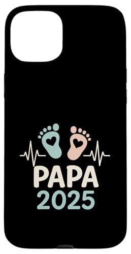 Papa 2025 - Vatertag Geburt Vater Papa Nachwuchs Hülle für iPhone 15 Plus von Baby