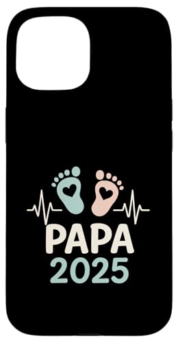 Papa 2025 - Vatertag Geburt Vater Papa Nachwuchs Hülle für iPhone 15 von Baby
