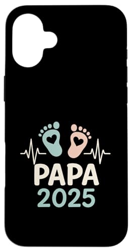Papa 2025 - Vatertag Geburt Vater Papa Nachwuchs Hülle für iPhone 16 Plus von Baby