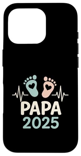 Papa 2025 - Vatertag Geburt Vater Papa Nachwuchs Hülle für iPhone 16 Pro von Baby