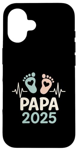 Papa 2025 - Vatertag Geburt Vater Papa Nachwuchs Hülle für iPhone 16 von Baby
