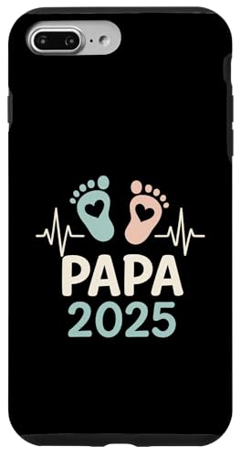 Papa 2025 - Vatertag Geburt Vater Papa Nachwuchs Hülle für iPhone 7 Plus/8 Plus von Baby